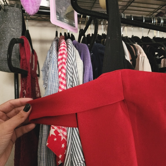 Cinq a Sept Anova Mini Dress, Red Size 6 - Picture 3 of 6